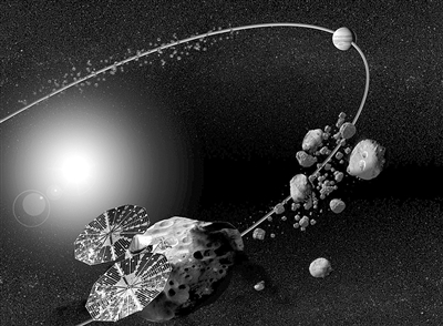 NASA拟派“露西”号拜访7颗小行星